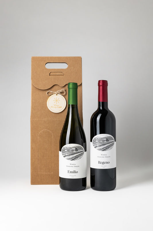 Zestaw białe Emilio + czerwone Regeno